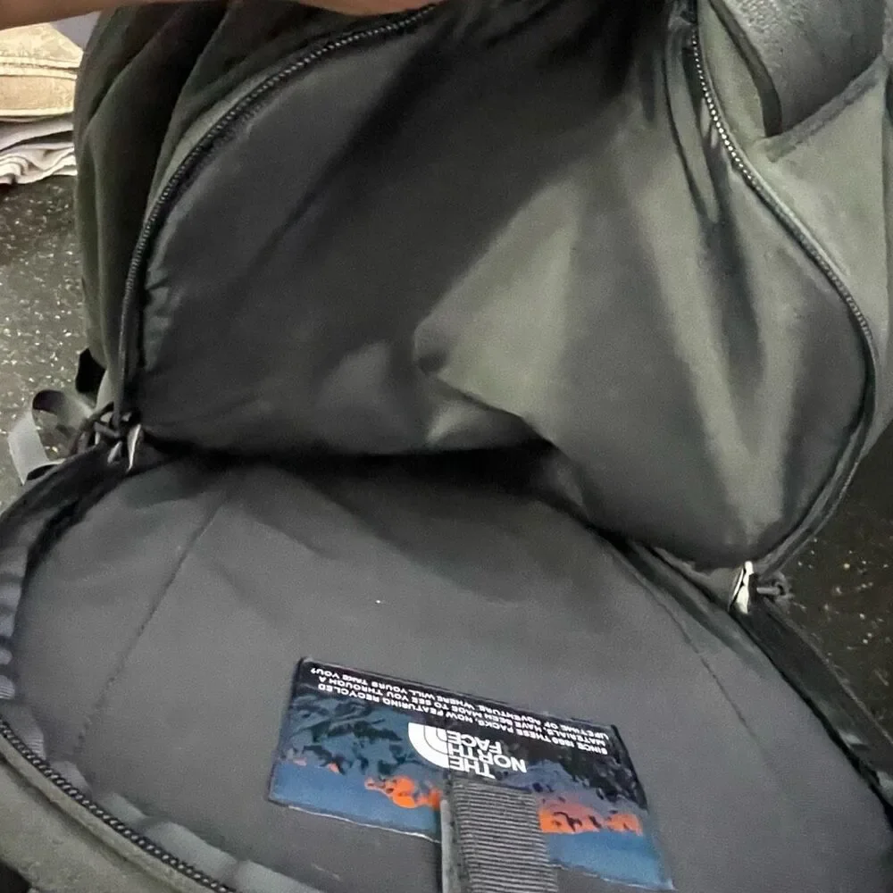 The North Face Borealis Charcoal Backpack.